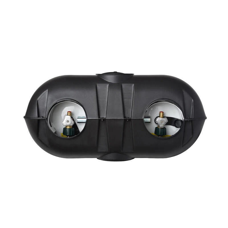 Flame King Dual 30-lb. Propane Tank Cover 6 Flame King Dual 30-lb. Propane Tank Cover - Image 4