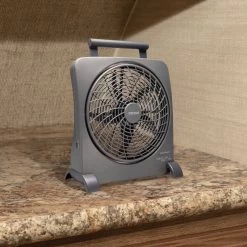 O2 Cool 10" Rechargeable Fan -RV Camping Store Sale 81391 2