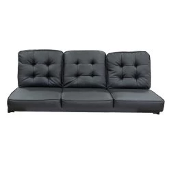 Camping World 64" Jiffy Jackknife Sofa With Drop-Down Table, Seaport/Licorice -RV Camping Store Sale HLN64JIFDRP SPL 1